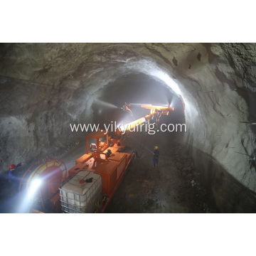 3 booms 179KW Tunnel Drilling Rig for blasting
